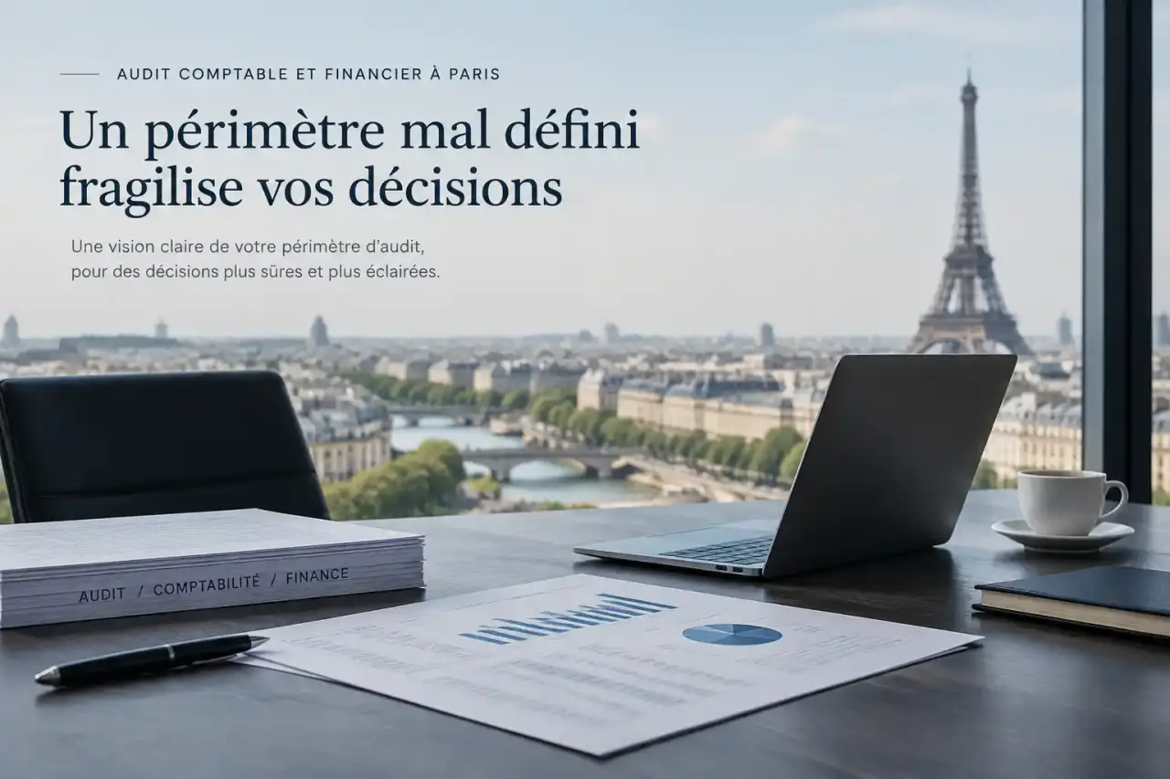 Audit comptable et financier à Paris : un périmètre mal défini fragilise vos décisions