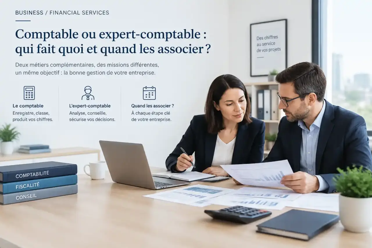 Comptable ou expert-comptable : qui fait quoi et quand les associer ?