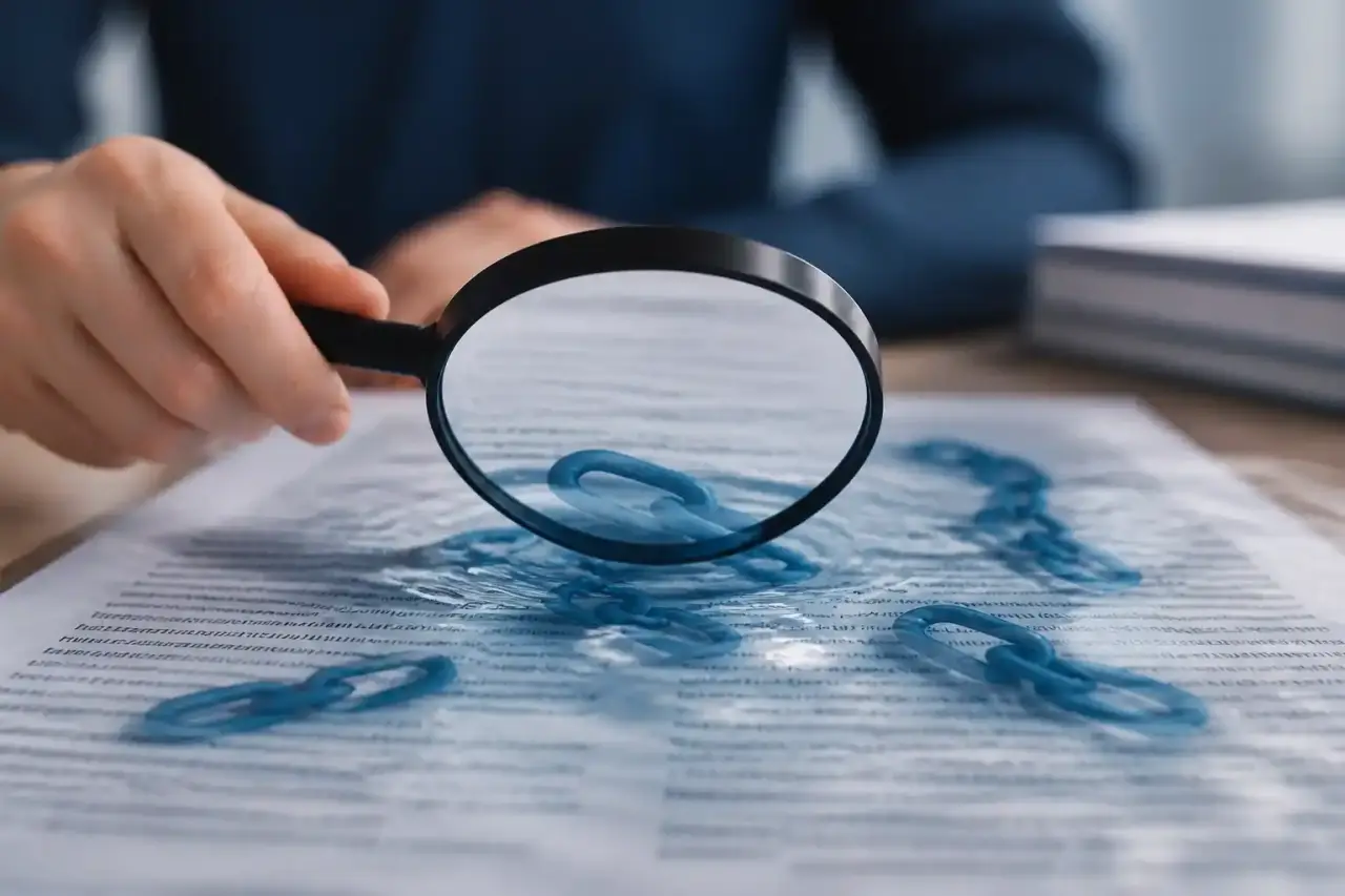 Analyse de la pertinence des liens SEO et de la structure éditoriale