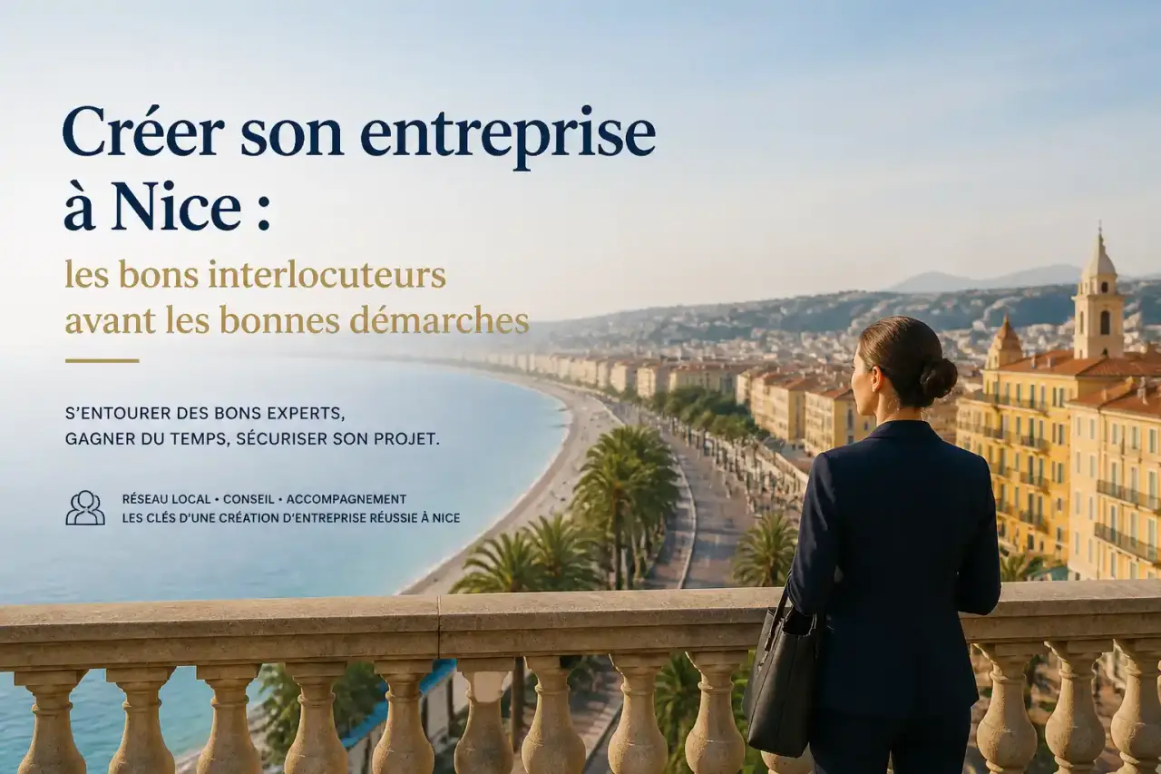 Créer son entreprise à Nice : les bons interlocuteurs avant les bonnes démarches