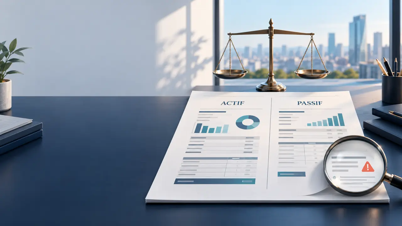 Bilan comptable : définition, actif-passif et pièges de lecture